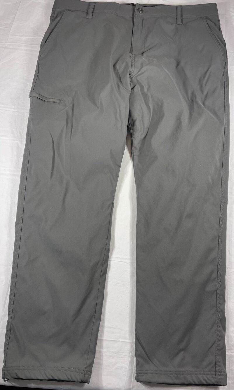 Gerry Explore Utilities Men’s 40x32 Fleece Lined Stretch Outdoor Pants Gray